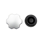 Wehrli Custom Fab 1999-2024 GM 1500/2500/3500 Billet Aluminum Brake Master Cylinder Cap, Clear Anodized